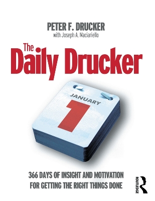 The Daily Drucker by Peter Drucker