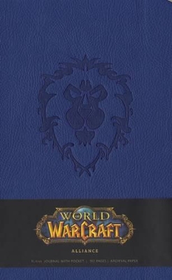 World Of Warcraft Alliance Hardcover Blank Journal book