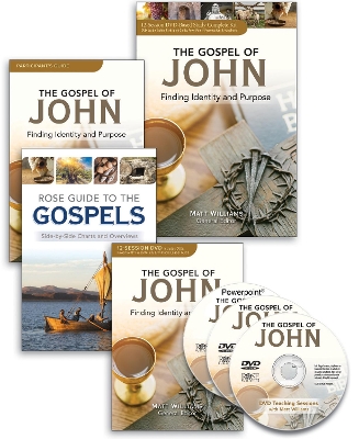 The Gospel of John 12-Session DVD Based Study Complete Kit book
