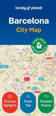 Lonely Planet Barcelona City Map by Lonely Planet