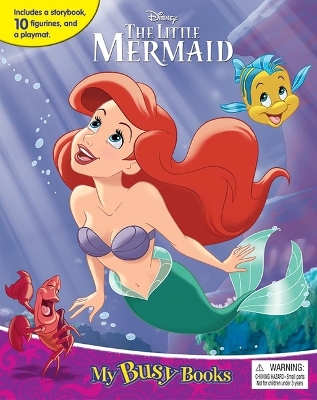 Disney The Little Mermaid Classic: My Busy Books: With Storybook, 10 Figurines and a Playmat book