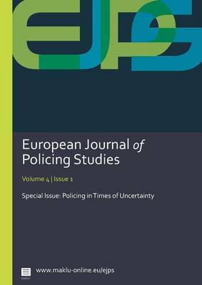 Policing in Times of Uncertainty book