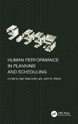 Human Performance in Planning and Scheduling book