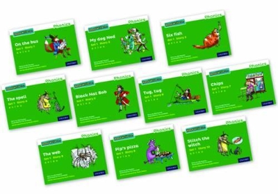 Read Write Inc. Phonics: Green Set 1 Core Storybooks (Mixed Pack of 10) book