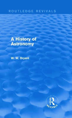 A History of Astronomy by Walter Bryant