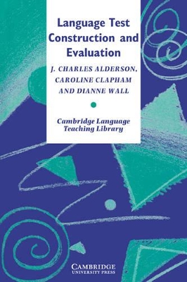 Language Test Construction and Evaluation book