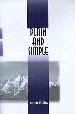 Plain and Simple book