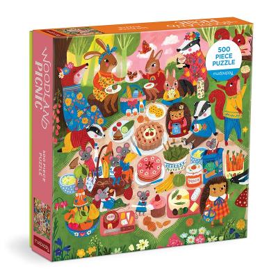 Woodland Picnic 500 Piece Family Puzzle book