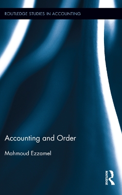 Accounting and Order by Mahmoud Ezzamel