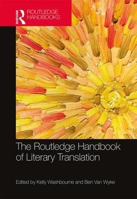 The Routledge Handbook of Literary Translation book