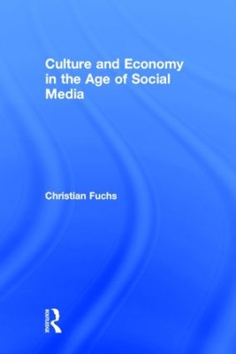 Culture and Economy in the Age of Social Media book