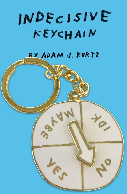 Indecisive Keychain book