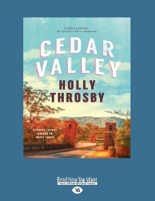 Cedar Valley by Holly Throsby