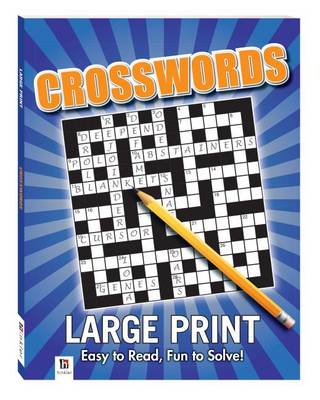 Large Print Crossword by Hinkler Books