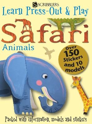 Learn, Press-Out & Play Safari Animals book