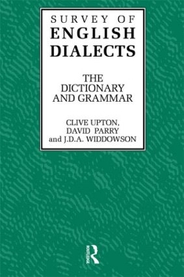 Survey of English Dialects by Clive Upton