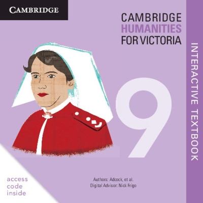 Cambridge Humanities for Victoria 9 Digital (Card) book