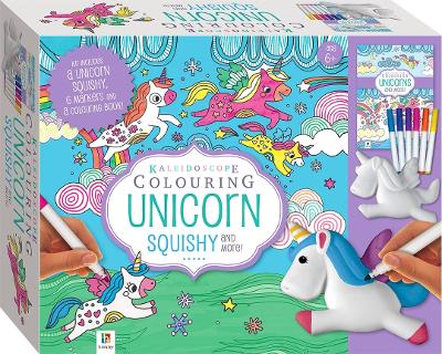 Kaleidoscope Colouring Unicorn Squishy and More Kit book