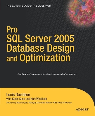 Pro SQL Server 2005 Database Design and Optimization book