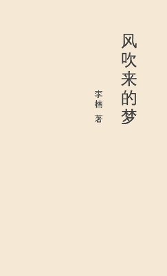 风吹来的梦 A Dream Blown by the Wind book