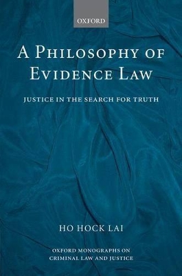 Philosophy of Evidence Law book