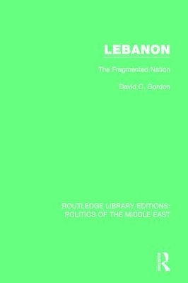 Lebanon by David C. Gordon