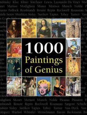 1000 Paintings of Genius book