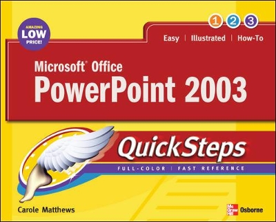 Microsoft Office PowerPoint 2003 QuickSteps book