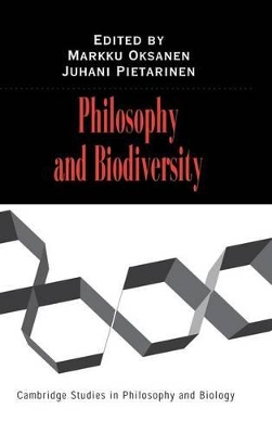 Philosophy and Biodiversity book