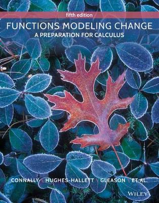 Functions Modeling Change by Eric Connally