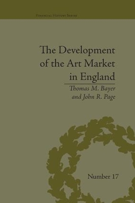 Development of the Art Market in England book