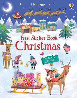 First Sticker Book Christmas: A Christmas Sticker Book for Children book