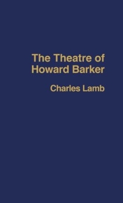 Theatre of Howard Barker book