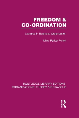 Freedom and Co-ordination book