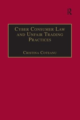 Cyber Consumer Law and Unfair Trading Practices book