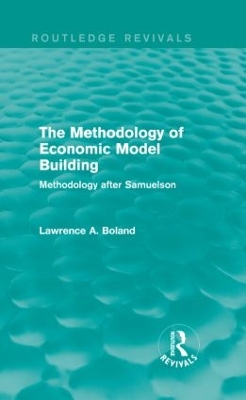 Methodology of Economic Model Building book