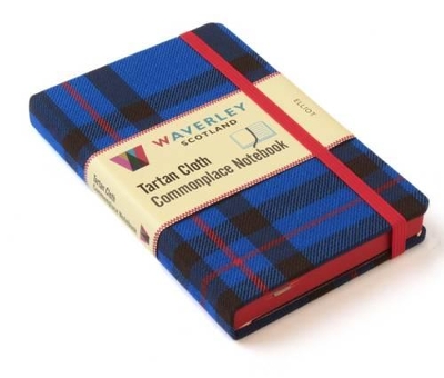 Elliot: Waverley Genuine Tartan Cloth Commonplace Notebook (9cm x 14cm) book