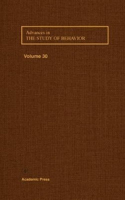 Advances in the Study of Behavior book