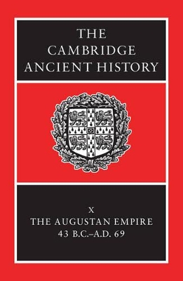 The The Cambridge Ancient History by Alan K. Bowman