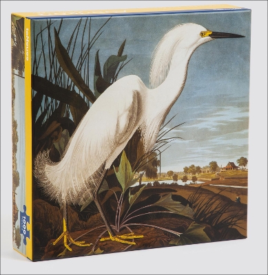 Snowy Egret, James Audubon 1000-Piece Puzzle book