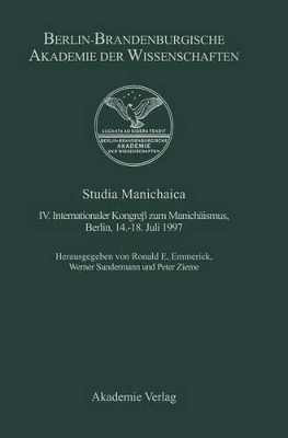 Studia Manichaica book