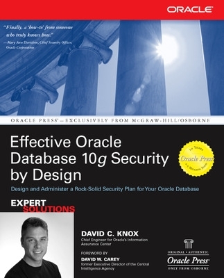 Effective Oracle Database 10g Security by Design book