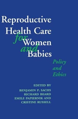 Reproductive Health Care for Women and Babies book