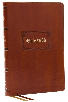 KJV Holy Bible: Giant Print Thinline Bible, Tan Leathersoft, Red Letter, Comfort Print (Thumb Indexed): King James Version (Vintage Series) book