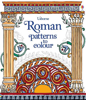 Roman Patterns to Colour book