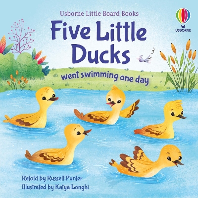 Five little ducks went swimming one day book