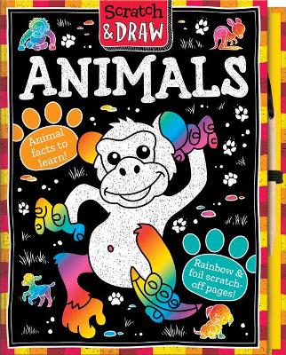 Scratch & Draw Animals - Scratch Art Activity Book book
