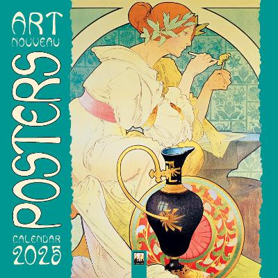 Art Nouveau Posters Wall Calendar 2025 (Art Calendar) book