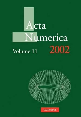 Acta Numerica 2002: Volume 11 book