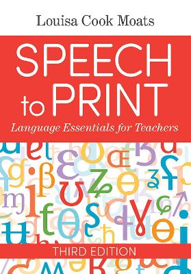 Speech to Print: Language Essentials for Teachers book